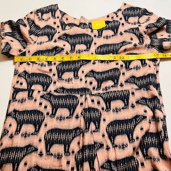 ANTHROPOLOGIE Maeve Zola Bear Shift Dress - Women's - Picture 6 of 9